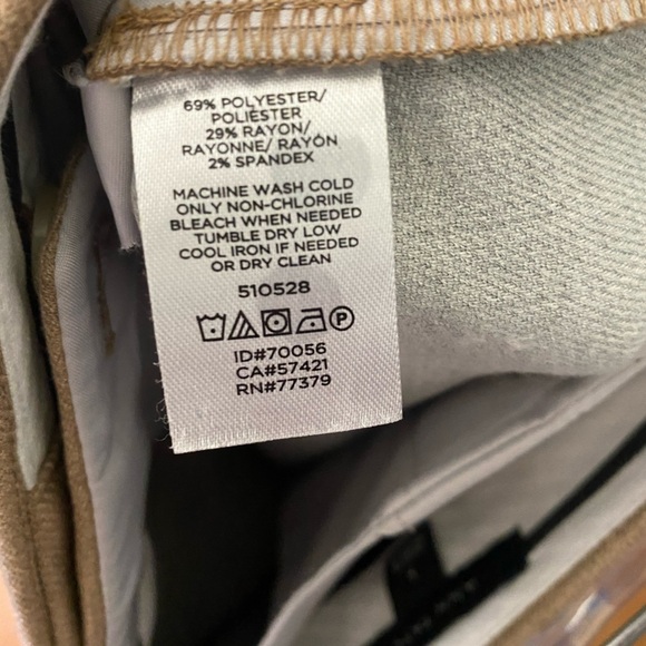 Ann Taylor Tan Neutral Office Slacks Pants - Picture 3 of 7